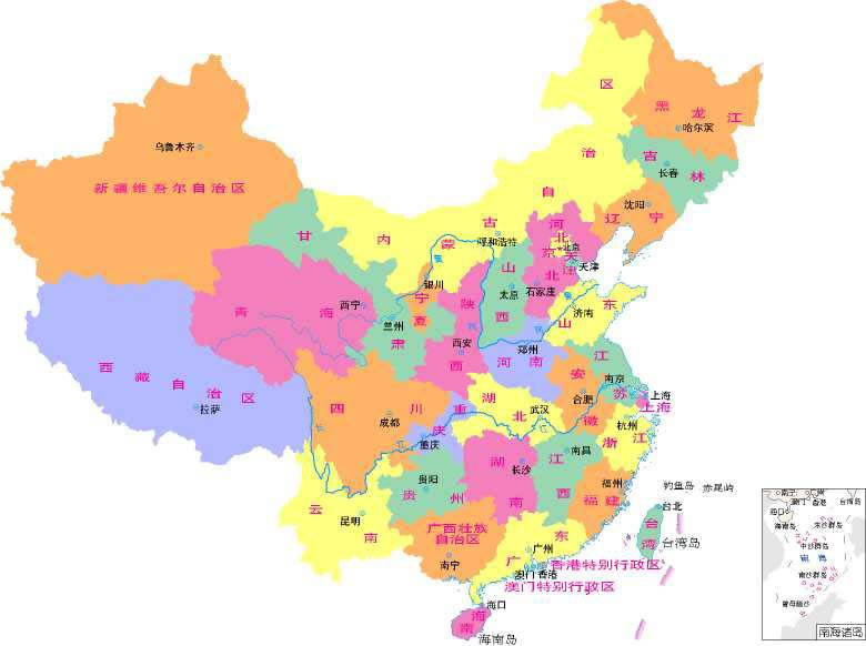 中國(guó)地圖
